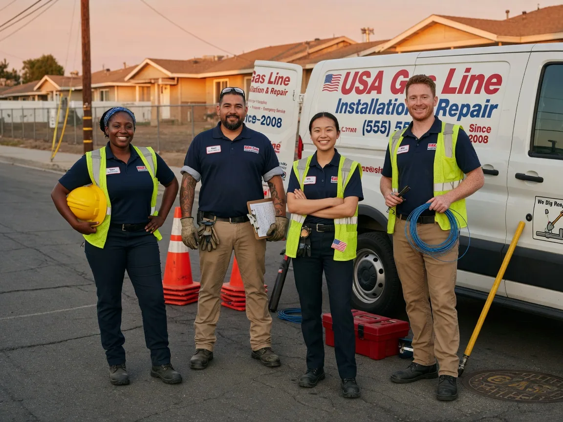 Gas Line Installation company in Irvona, PA
